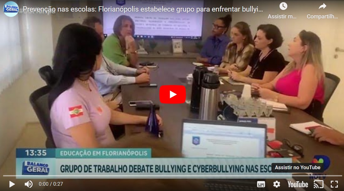 Prevenção nas escolas: Florianópolis estabelece grupo para enfrentar bullying e cyberbullying