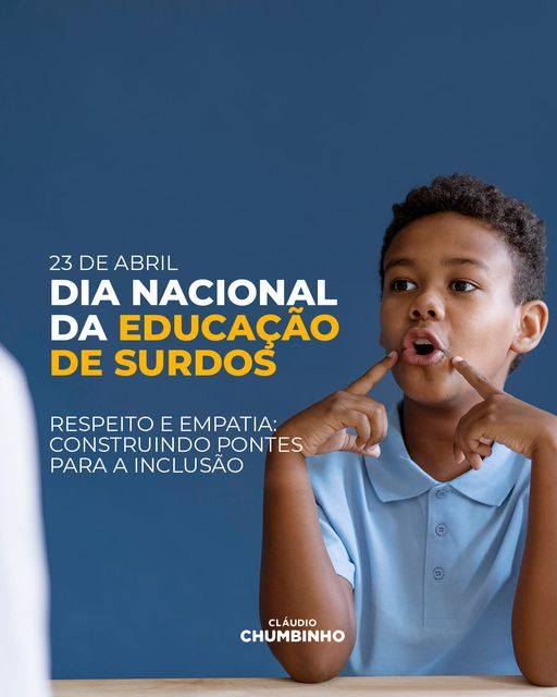 Respeito e empatia para cidadãos brasileiros possuem deficiência auditiva.